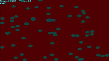 Lactic bacteria simulation with Matrix Studio