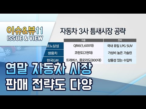 [뉴스후]그랜저·셀토스 앞세운 현대·기아차, 틈새시장 노리는 3사…연말 3색 전략 / 머니투데이방송 (뉴스)