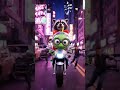 Baby Alien's Wild Motorcycle Ride