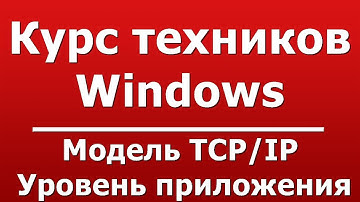 Модель TCP/IP  -  Уровень приложения