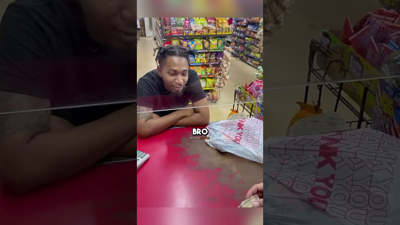 Cashier Gave Him A Taste Of His Own Medicine Hood Customersbelike Fyp Viral