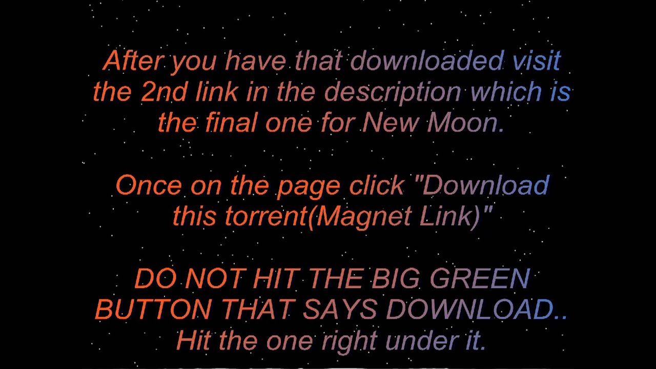 How to download New Moon For FREE - YouTube