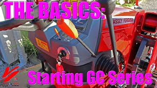 The Basics: Massey Ferguson GC Series Sub-Compact: Start Up Tips screenshot 5