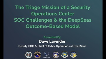 Triage Mission of a Security Operations Center - SOC Challenges & the  DeepSeas Outcomes-Based Model