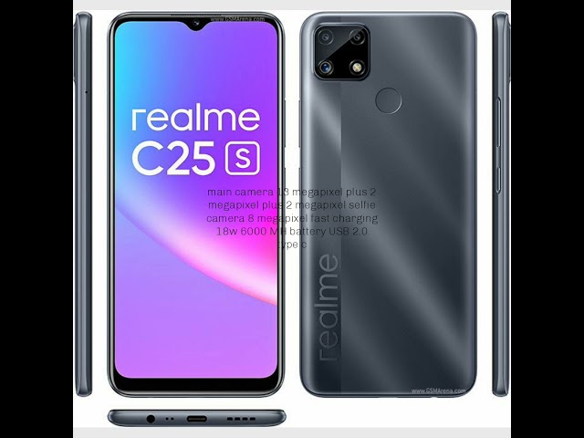 realme C25S 4GB ram 64 slice 128 GB storage