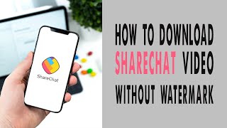 how to download ShareChat without watermark || ShareChat videos without watermark logo || Techda screenshot 4