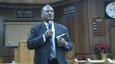 300. Evangelist Walter Maxwell- singing "He" and p...