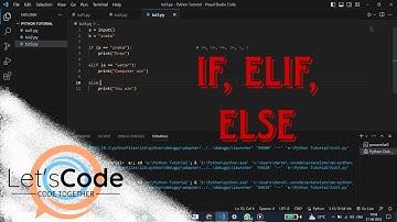 Python #3 - If, Elif, Else