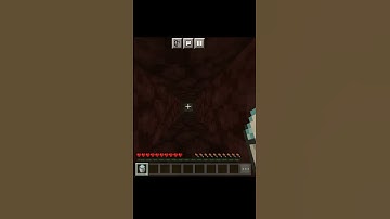 Highest MLG in Minecraft Nether with Snow Powder Bucket 🤯🔥