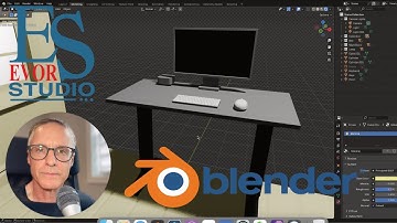 Creating a Computer Setup for a Standing Desk | Isometric Room Design