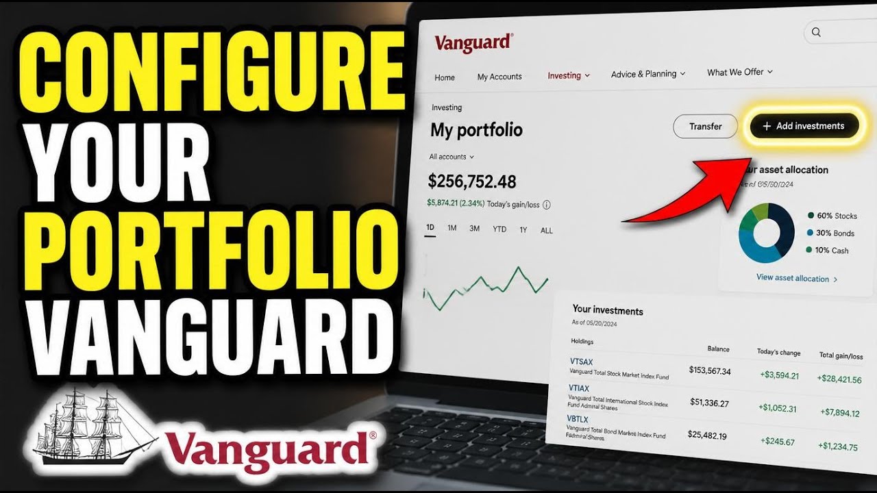 How to Configure a Portfolio with Vanguard - Step By Step - YouTube