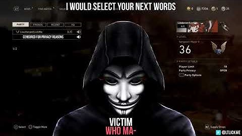 ANONYMOUS x THE WATCHER ANONYMOUS HACKER TROLLING 12