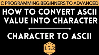 Online School- | Convert ASCII value into Character | Character into ASCII Value|Bangla|Module 1.5.2