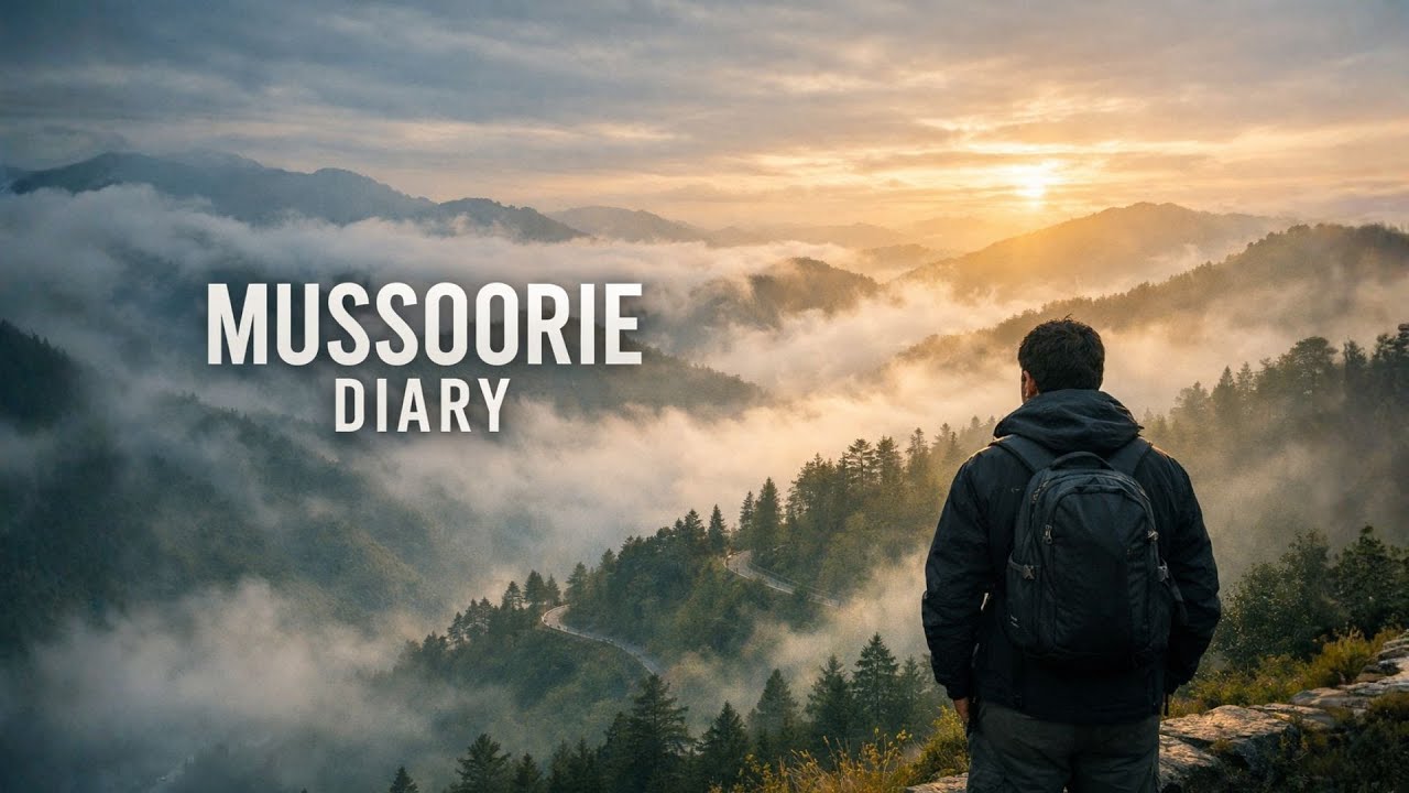 Mussoorie Diary 🌄 | Hills, Silence & Cinematic Peace