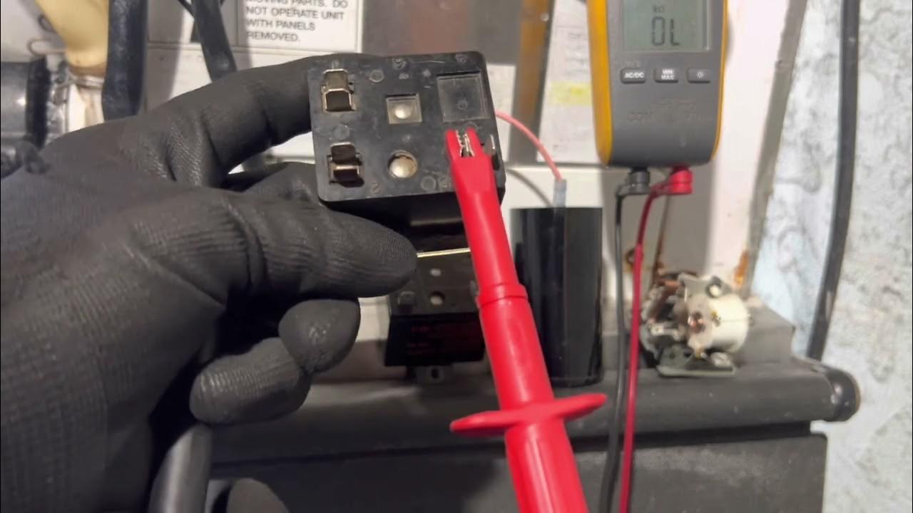 How to Troubleshoot Potential Relay ,that causes Compressor start with high Amps YouTube