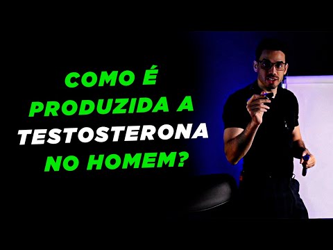 COMO É PRODUZIDA A TESTOSTERONA NO HOMEM ?