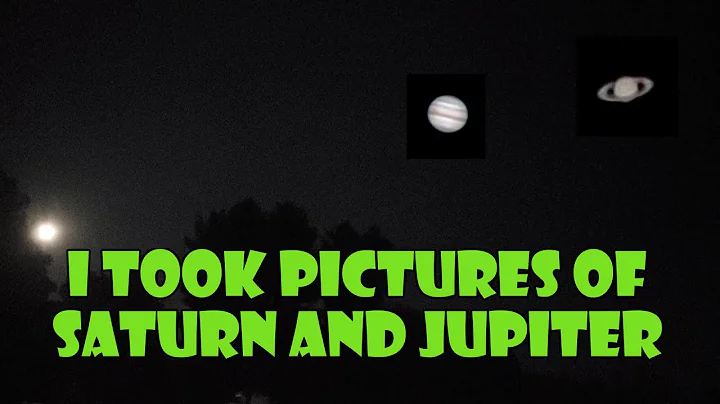 How I Took Pictures of Jupiter and Saturn!