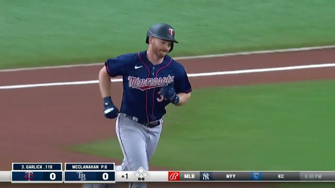Kyle Garlick BLASTS HIS SECOND HOMER OF THE YEAR | Minnesota Twins @ Tampa Bay Rays 4/30/2022