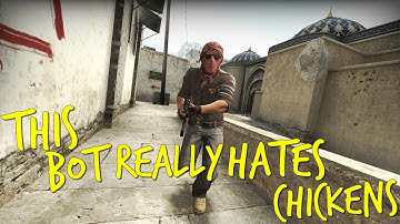 CS:GO - Random Stuff #1 This Bot Really Hates Chickens