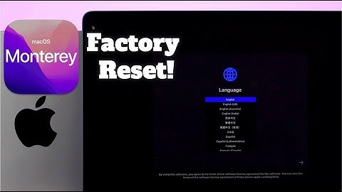 macOS Monterey: How to Erase and Factory Reset your Mac! [Hard Reset]