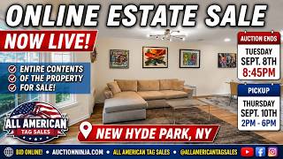 New Hyde Park Online Estate Sale Auction- Entire House-Nothing Held Back!