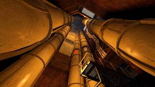 Portal 2 - Pipes Ambience | Machinery, White Noise &amp; Distant Echoes