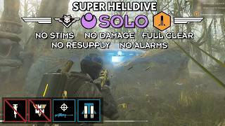 Helldivers 2 - Launch ICBM (Super Helldive Solo / No Stims, No Damage, No Resupply, No Alarms)