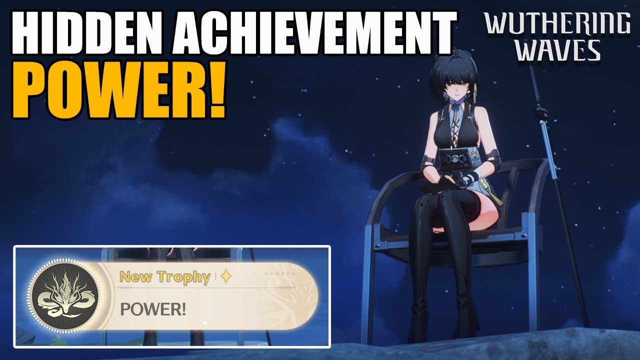 Hidden Achievement Wuthering Waves 1.0 ( Power! ) - YouTube