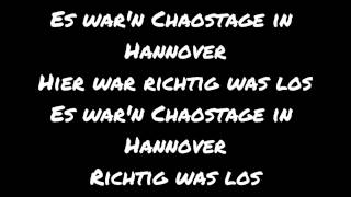 Die Drolls - Chaostage lyrics