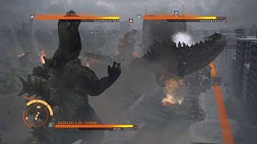 GODZILLA PS4 - Online Battles: Godzilla 1964 vs. Burning Godzilla vs. Godzilla 2014