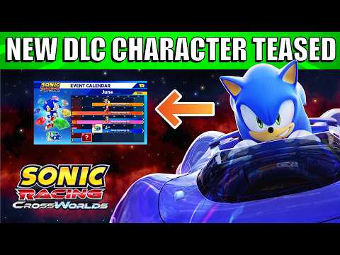 Sega TEASES NEW June 2026 MYSTERY DLC Character For Sonic Racing Crossworlds