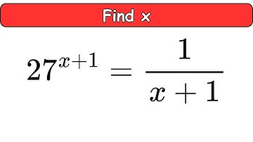 Find the Value of x | Exponential Equation Trick | Math Challenge | Olympiad Level Question