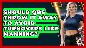 Should QBs Throw It Away To Avoid Turnovers Like Manning? - Gridiron Data Digest