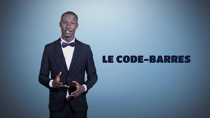 2mn pour comprendre LE CODE-BARRE du 13 Septembre 2019 avec Polus Agathon