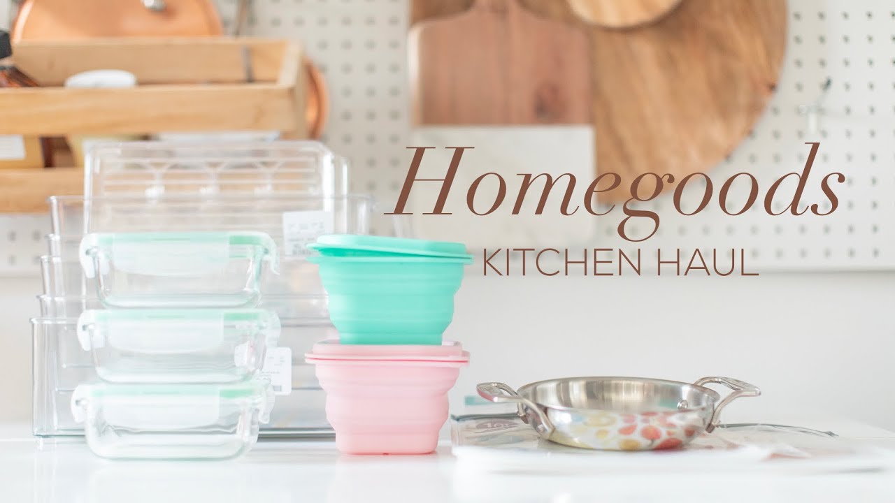 HOMEGOODS KITCHEN HAUL 2020 / MUST HAVE KITCHEN ITEMS! + Vlog YouTube