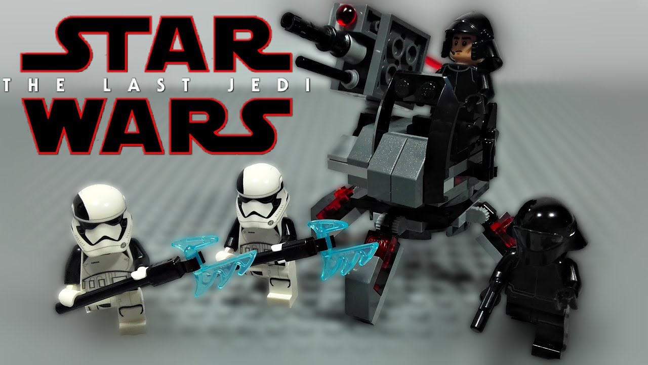 LEGO Star Wars The Last Jedi - First Order Specialists Battle Pack (75197) - Review