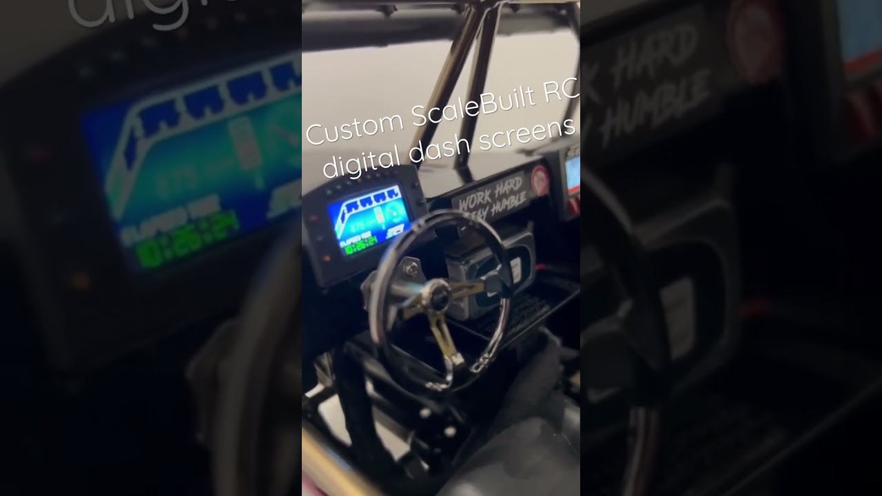 RC Car Scale Digital Dash Screens By ScaleBuilt Rccar Rccars Rccrawler Vs410