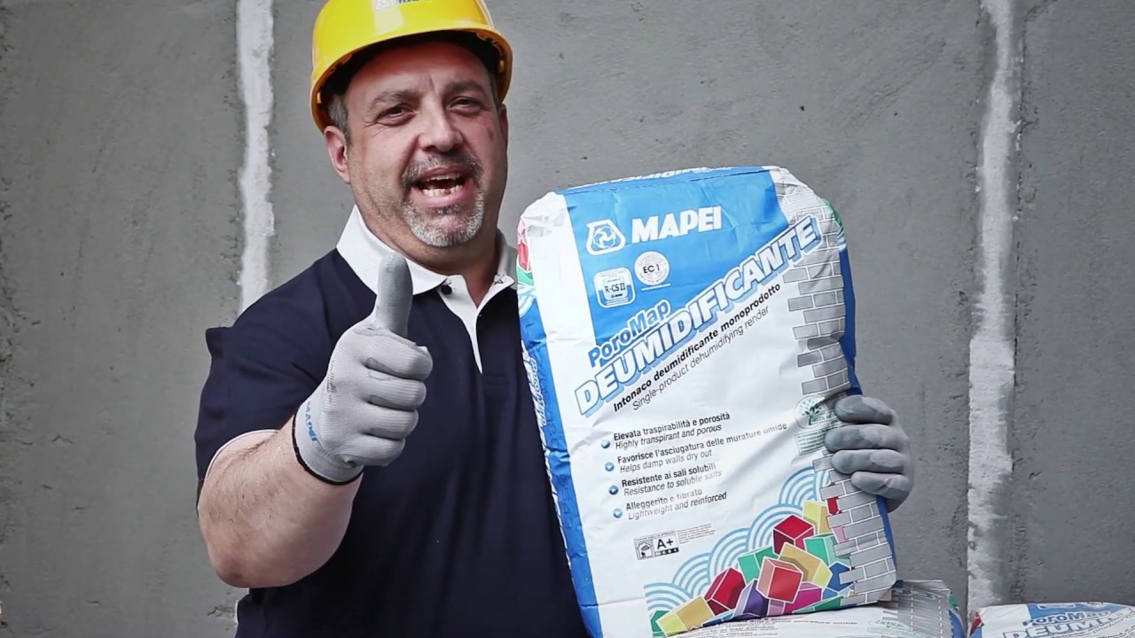 Risanare le murature degradate | Intonaco monoprodotto e monostrato | Poromap Deumidificante