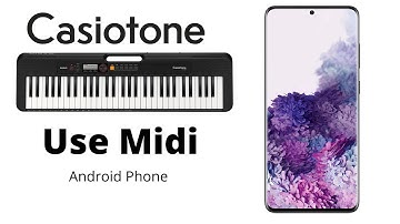 Using Casiotone CT-S200 and CT-S300 for MIDI on Android phones