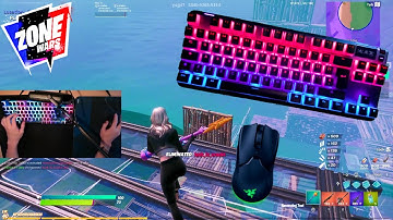 Steelseries Apex Pro ASMR Chill🤩Satisfying Keyboard Fortnite Omnipoint Switch 240 FPS Smooth 4K