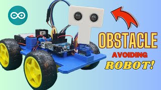 Obstacle Avoiding Robot using L298N Motor Driver