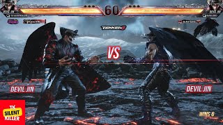 Tekken 8 | Devil JIN vs Devil Jin Crazy Mirror Match!