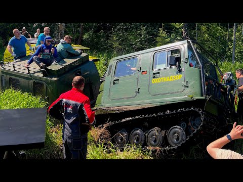 Видео: Вездеходы против Внедорожников | Битва у Полигон98