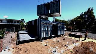 Timelapse: Prefab classrooms