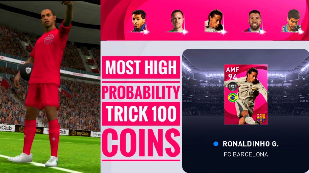 Trick To Get Iconic Ronaldinho & Romário From Iconic Moment Fc Barcelona || 100 coins iconic trick