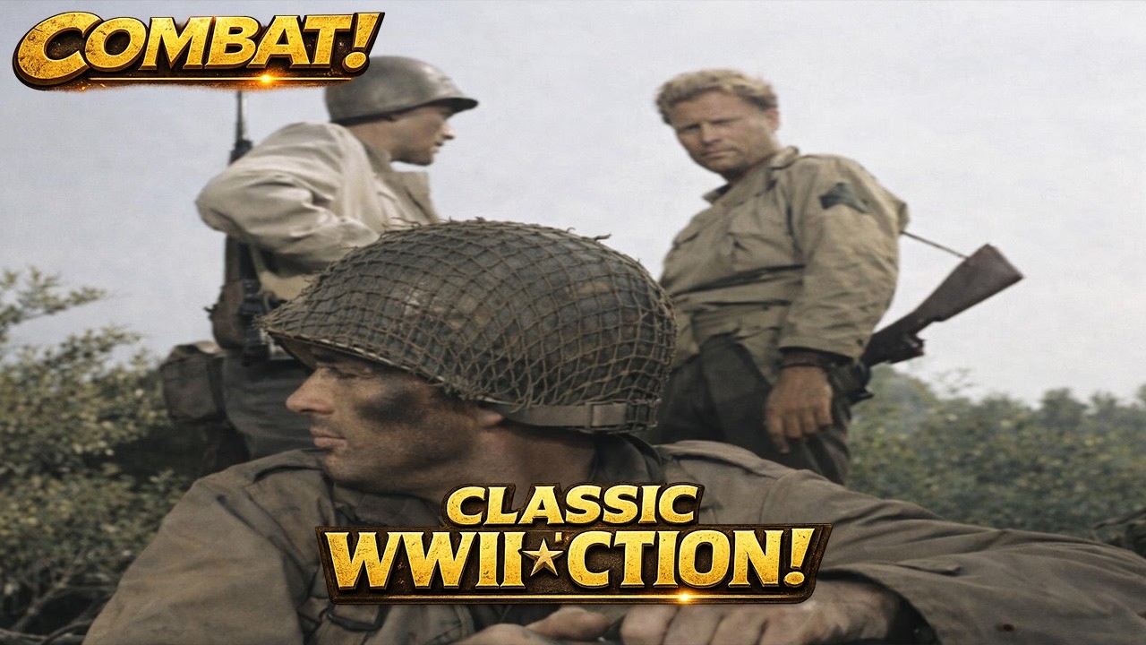 Combat! (1962) – Classic WWII War TV Series Full Episode | American WWII War