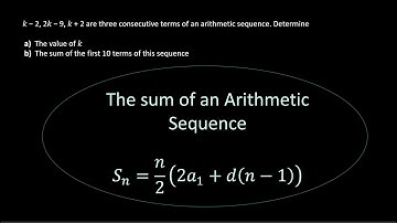 QMS110 Exam_Q21 Arithmetic Sequence