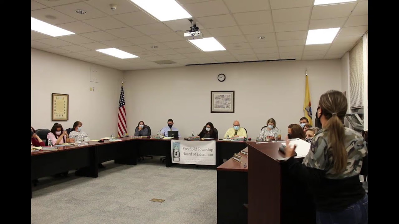 Freehold Township Board of Education Live Stream October, 26th, 2021