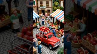 Mini Apple Farming 🍎 Relaxing ASMR Tiny World | mini farming story