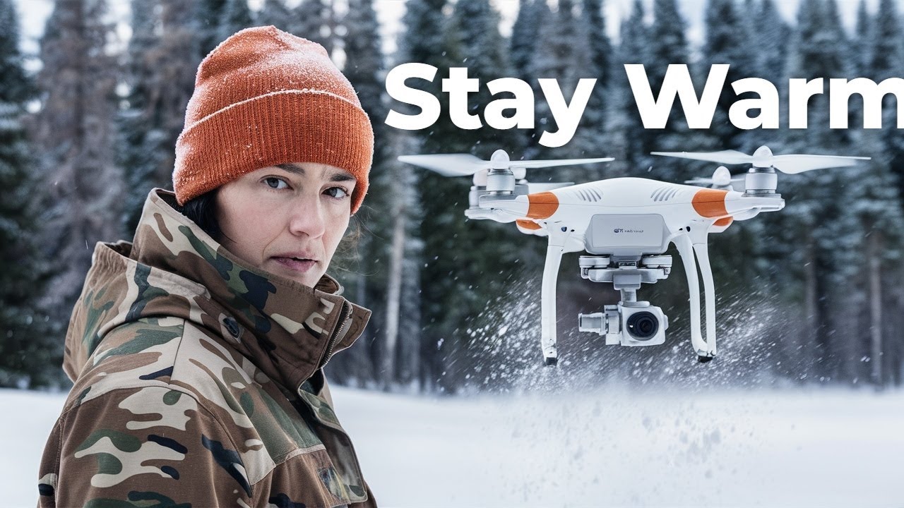 How to Stay Warm While Flying Drones in Winter Conditions!